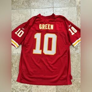 NFL Equipment Reebok : Kansas City Chiefs (#10 Green) Size XL Pre Owned Jersey